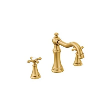 Moen Trim Weymouth Roman Tub 3H Cross Bg TS22101BG